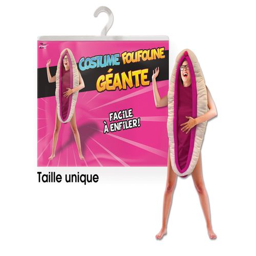 Déguisement Foufoune Géante Adulte