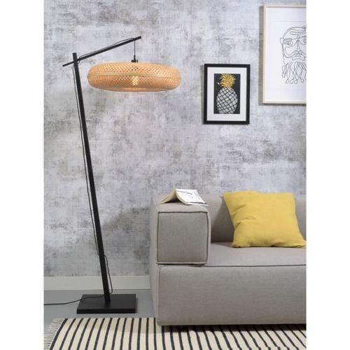 Good&mojo - Lampadaire Palawan F/Ad/B/6015/N - Noir