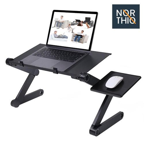 Northio - Table pour Ordinateur Portable avec Tapis de Souris