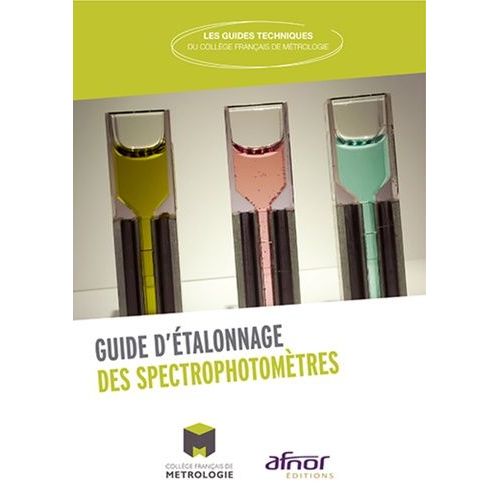 Guide D'étalonnage Des Spectrophotomètres