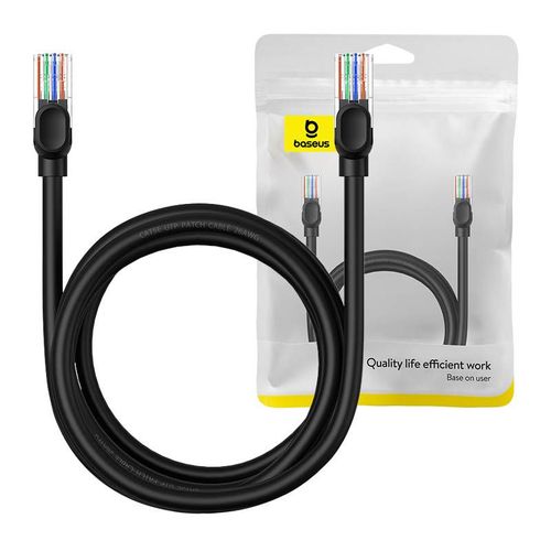 Baseus Ethernet Cat5, 2m Network Cable (black)