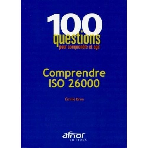 Comprendre Iso 26000