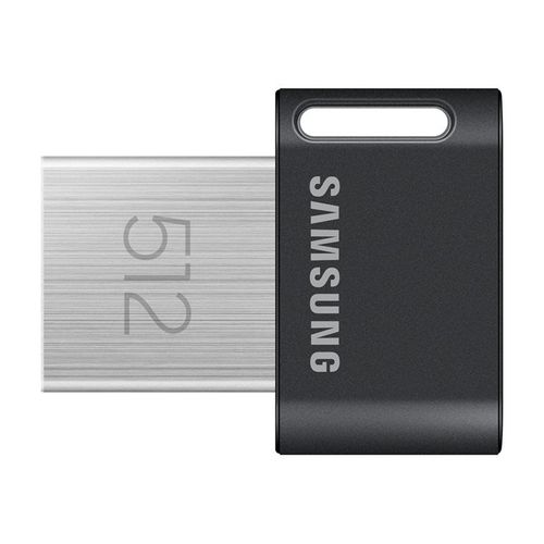Samsung FIT Plus MUF-512AB - Clé USB - 512 Go - USB 3.2 Gen 1 - noir