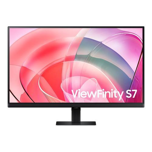 Samsung ViewFinity S7 S27D702EAU - S70D Series - écran LED - 27" - 3840 x 2160 4K @ 60 Hz - IPS - 350 cd/m² - 1000:1 - HDR10 - 5 ms - HDMI, DisplayPort - noir