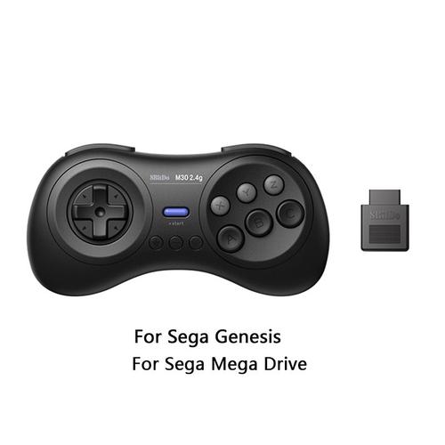 Pour Sega Genesis Manette De Jeu Sans Fil M30, 2,4 Ghz, Pour Sega Genesis Mini Et Mega Drive / Mini-Genesis