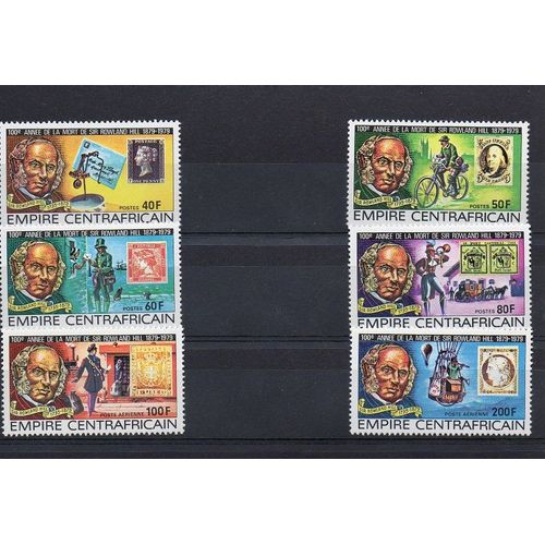 Centrafrique ( Empire ) Timbres Sir Rowland Hill 1978