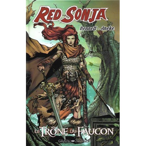 Red Sonja : "Le Trône Du Faucon" - Edition Spéciale Pour " Original Comics ", Limitée À 200 Exemplaires - Couverture Alternative De Jay Anacleto )