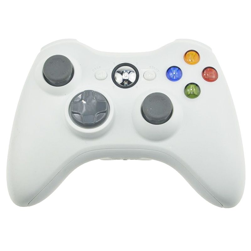 Blanc Sans Fil Manette De Jeu Bluetooth Filaire Ou Sans Fil Versez Xbox 360, Joystick Pour Xbox 360, Contrôleur De Jeux Windows 7/8/10 Pc