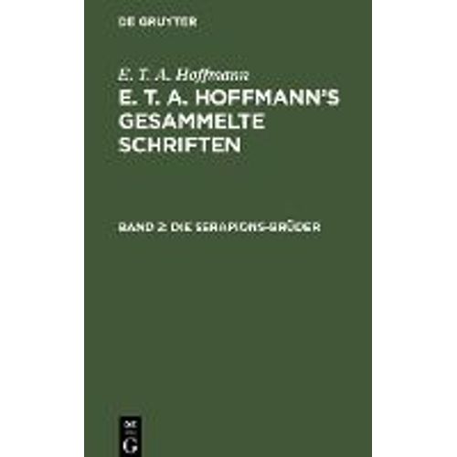 Die Serapions-Brüder