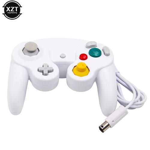 Gamepad Blanc Manette De Jeu Filaire Avec Vibrations Pour Netendo Switch, Joystick De Poche Pour Pc Et Mac, Accessoires