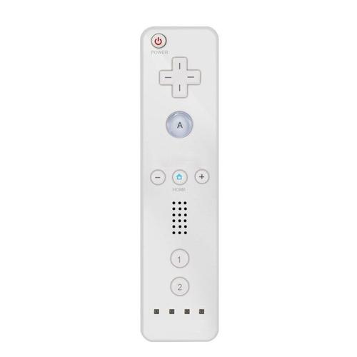 Blanche Manette De Jeu Nunchuck 2 Fr 1 Pour Nintendo Wii, Sans Motion Plus, Bluetooth