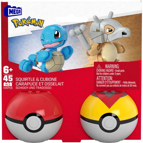 Mega Pokémon Pok - Squirtle & Cubone