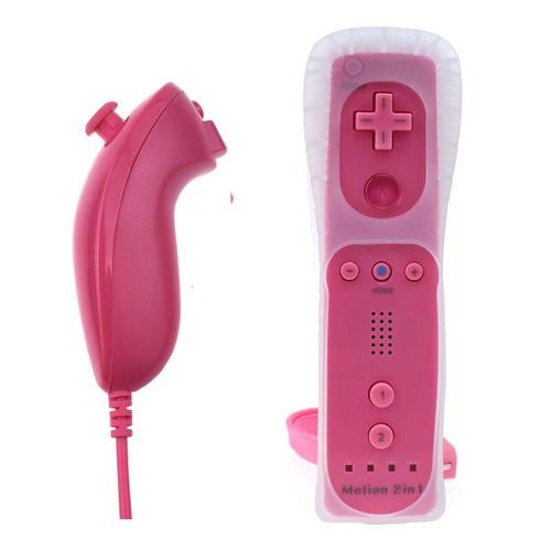 Pêche 2in1 Manette De Jeu 2 Fr 1 Avec Motion Plus Pour Nitindo Wii