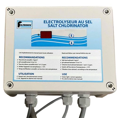 Coffret d'électrolyseur minisalt mx sans cellule