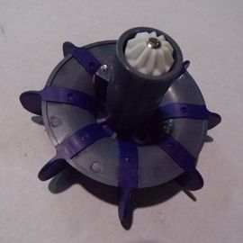 Helice de mx8, assemblage pales