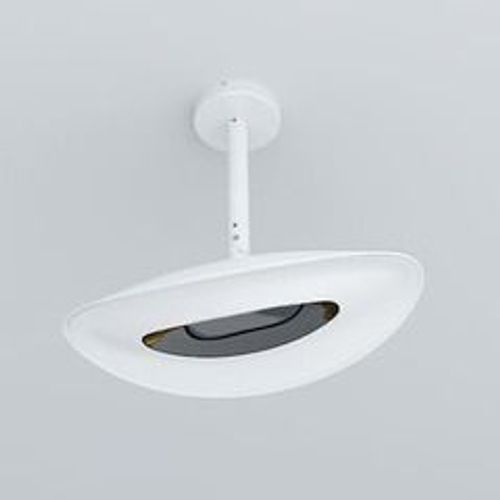 Plafonnier chauffant infrarouge 2000 w - blanc
