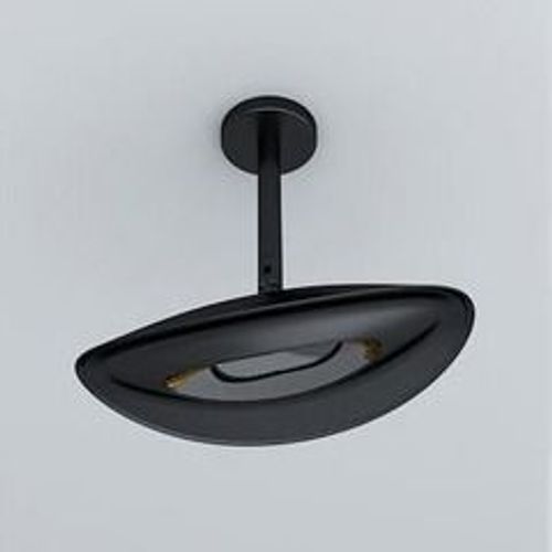 Plafonnier chauffant infrarouge 1500 w - noir