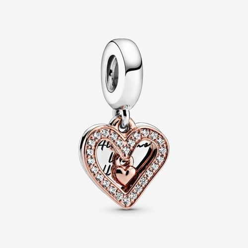 Offre Spéciale 925 Perles En Argent Sterling Maman Script Mousseux Infinis Coeur Charmes Ajustement D'origine Pandora Bracelets Femmes Bijoux À Bricoler Soi Même