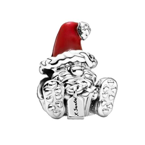 Perles En Argent Sterling 2020 En Forme De Père Noël Et Breloque, Adaptées Au Bracelet Pandora Original, Bijoux De Noël, Nouvelle Collection Hiver 925