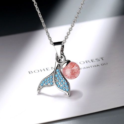 Collier À Pendentif En Cristal Pour Femmes, Chaîne À Maillons, Ras Du Cou, Bijoux De Fête De Mariage, Cadeau, Déclaration, Dz820