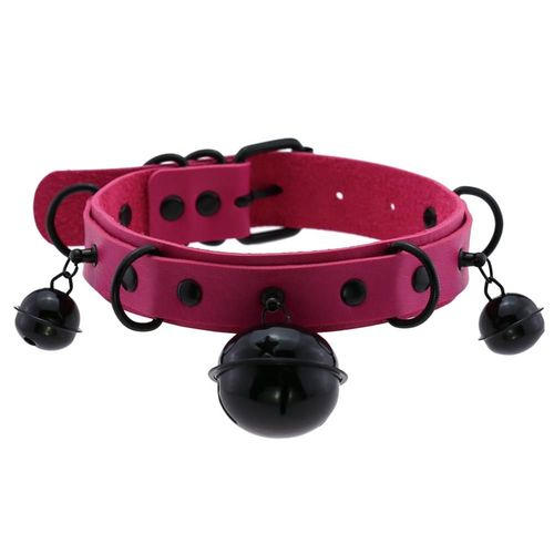 Collier Ras Du Cou En Cuir Pour Femmes, Sexy, Punk, Métal Noir, Harnais De Cloche, Colliers, Costume Gothique, Bijoux De Fête Pour Hommes, 2020