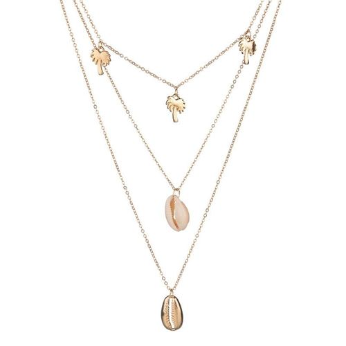 Collier Rétro En Coquillage Pour Femmes, Pendentif En Corde, Vintage, Coquille Naturelle, Ras Du Cou, Bijoux, Cadeau De Mariage