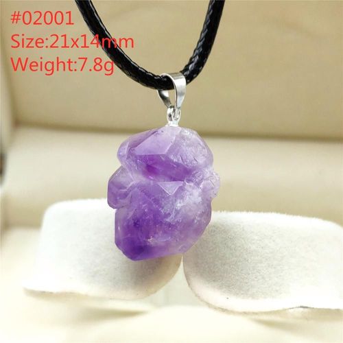 Pendentif En Quartz Violet Améthyste Lavande Naturelle, Matière Première, Pierre De Mode, Aaaaa