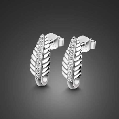 Boucles D'oreilles Pour Femmes, 1 Paire De Manchettes, En Argent Massif 100%, Cadeau, Nouvelle Mode, Offre Spéciale, 925