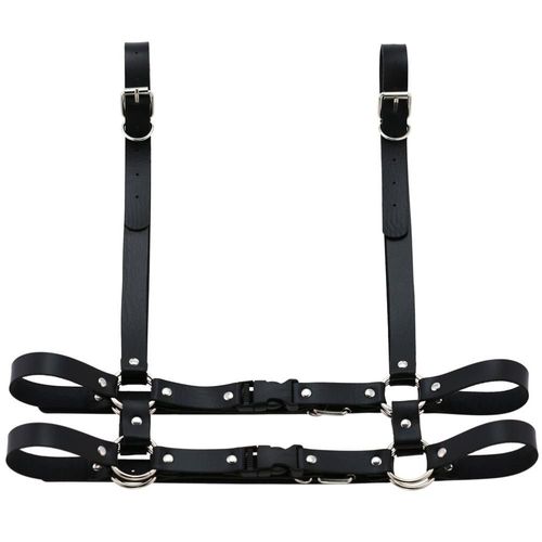 Collier Gothique Punk En Cuir Pour Femmes, Chaîne En Cuir, Harnais, Taille Du Ventre, Bijoux Harajuku, 2020