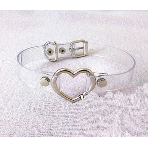 Collier Rond À Rivets En Cuir Transparent, Sexy, Mode Harajuku, Ras Du Cou Punk Gothique, Fait À La Main, Livraison Gratuite