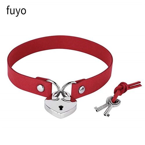 Collier En Cuir Pu Pour Femmes, Croix Ronde, Rouge, Sexy, Pendentif À Pointes, Ras Du Cou, Clavicule, Pour Hommes, Bijoux Cosplay