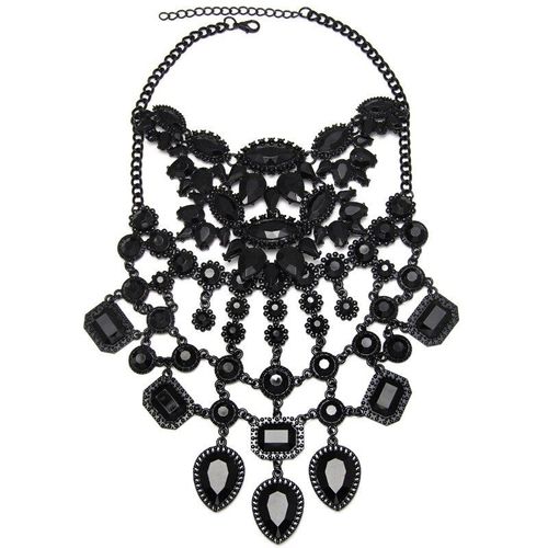Collier Ras Du Cou Avec Perles En Cristal Pour Femmes, Bijoux À La Mode, Maxi, Nouvelle Collection 2020