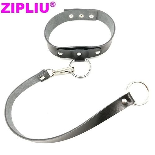 Collier En Cuir Noir Harajuku, Sexy, Fait À La Main, Punk Rock Goth, Rond, Ras Du Cou, Couple, Livraison Gratuite