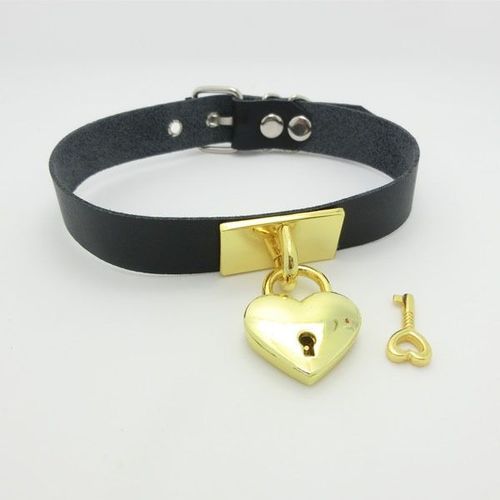 Collier Ras Du Cou Harajuku En Cuir Fait À La Main, Doré Et Foncé, Style Punk, Toute Nouvelle Collection, Zyh08