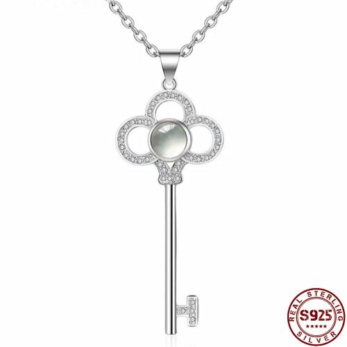 Collier Avec Pendentif Creux En Argent Sterling 925 Pour Femmes, Bijou Romantique, Projection Créative, En 100 Langues