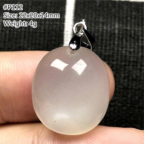Collier Pendentif En Pierre De Lune Blanche Naturelle Pour Femme Et Homme, Porte Bonheur, Amour, Goutte D'eau, Cristal, Argent, Aaaaa