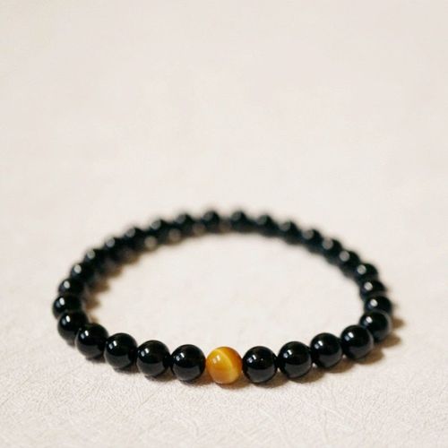 Bracelet ¿Il De Tigre En Tourmaline Noire, Bijoux Lily, Pour Hommes Ou Femmes, Bon Pour La Santé, Apporte De La Richesse, Livraison Directe