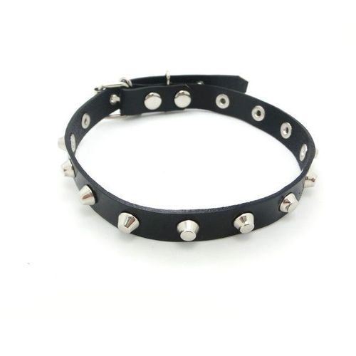 Collier Ras Du Cou En Cuir Pour Femmes, Harajuku, Fait À La Main, Sexy, En Forme De C¿Ur, Punk, Rock, Goth, Bracelet
