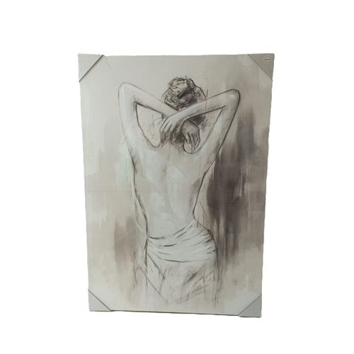 Tableau peinture femme nue. Zandiara. 70 x 100 cm