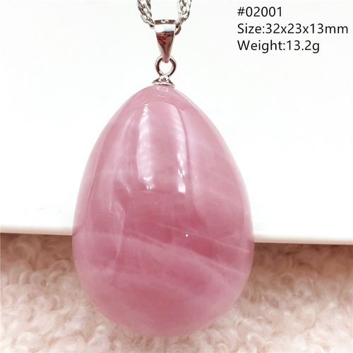 Collier En Quartz Rose Clair Avec Étoile Naturelle Pour Femmes, Pendentif En Perle Claire, Goutte D'eau, Cristal Du Maroc, Bijoux Love Aaaaa