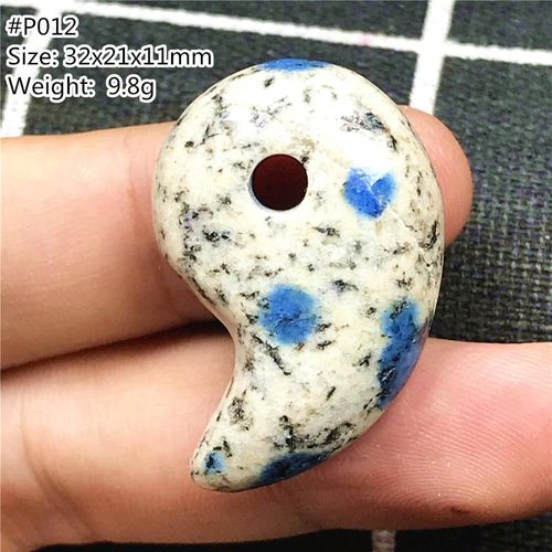 Collier En Jaspe Volcanique K2 Naturel Pour Femme Et Homme, Pendentif, Bleu, Cristal, Argent, Perles, Goutte D'eau, Bijoux En Pierres Précieuses Aaaaa