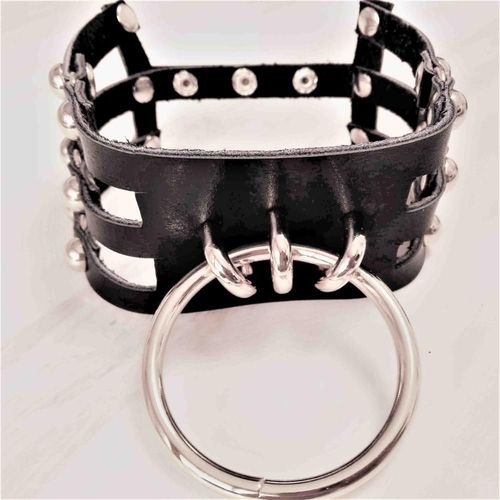 Collier En Cuir Véritable Pour Femmes, Style Harajuku, Sexy, Fait À La Main, Punk, Ras Du Cou, Chaîne À Clip, Blanc, Fermoir À Homard