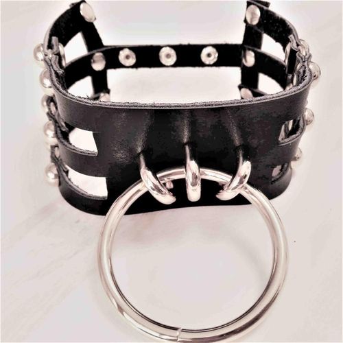 Collier Ras Du Cou Harajuku Fait À La Main Pour Femmes, Sexy, Punk, Chaîne À Clip, Noir, Cuir Véritable, Couple, Hot Rock, Fermoir À Homard
