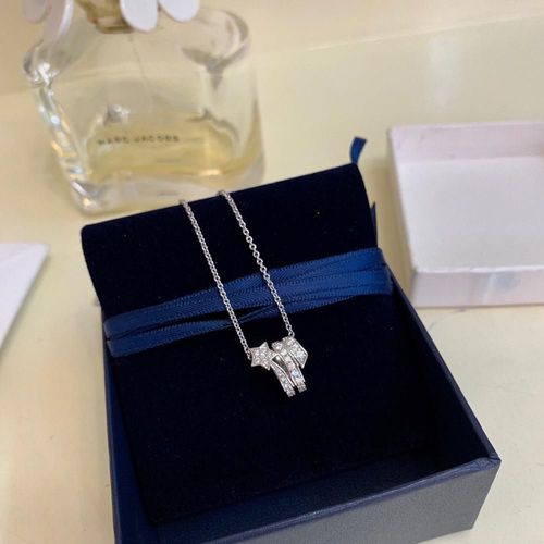 Bijoux En Argent Sterling 925 Pur Pour Femmes, Pendentif Étoile, Cadeau De Mariage, Collier Plaqué Platine, Tendance