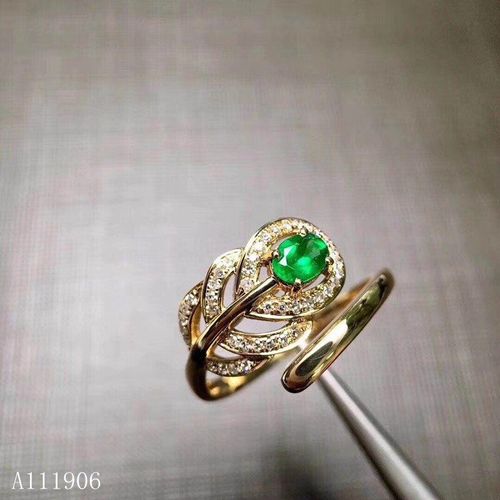 Bijoux Boutique En Argent Sterling 925 Incrusté D'émeraude Naturelle Pour Femme, Support De Bague, Nouveau Produit