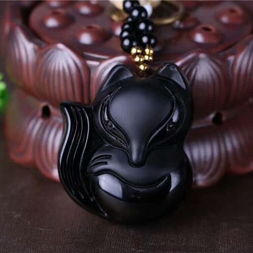 Collier Avec Pendentif En Obsidienne Noire Naturelle Pour Homme Et Femme, Bijou En Cristal, 100% Authentique, Taille 45x40x13mm, Aaaaa, Vente En Gros