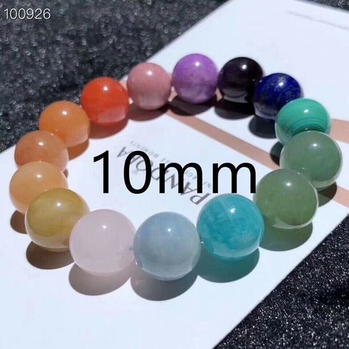 Bracelet En Pierres Naturelles Mélangées Arc En Ciel, 10mm 12mm 14mm, Calcédoine Lapis Amazonite, Quartz Rose, Agate, Perles Rondes Aaaaa