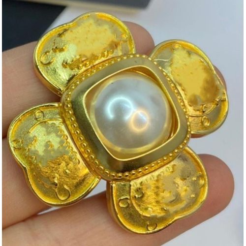 Broche Fleur En Résine Pour Femmes, Marque Célèbre, Bijoux De Luxe, Romantique, Vintage, Europe, Cadeaux