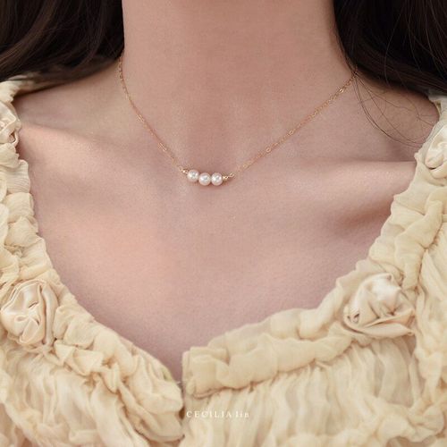 Collier Ras Du Cou En Perles D'eau Douce Pour Femme, Bijoux En Argent Sterling 925, Rose, Violet Et Blanc, Cadeau, Nouveauté 2020