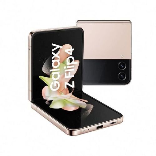 SAMSUNG Galaxy Z Flip4 128Go 5G Or Rose - Reconditionné - Excellent état